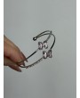 Silver Renk Kelepçe