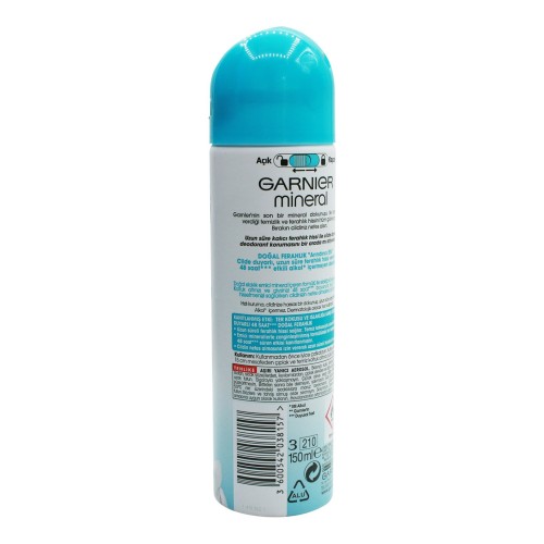 Garnier Mineral Deodorant Ferahlık Hissi 150ml