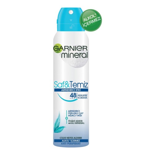 Garnier Mineral Deodorant Saf Temiz 150ml