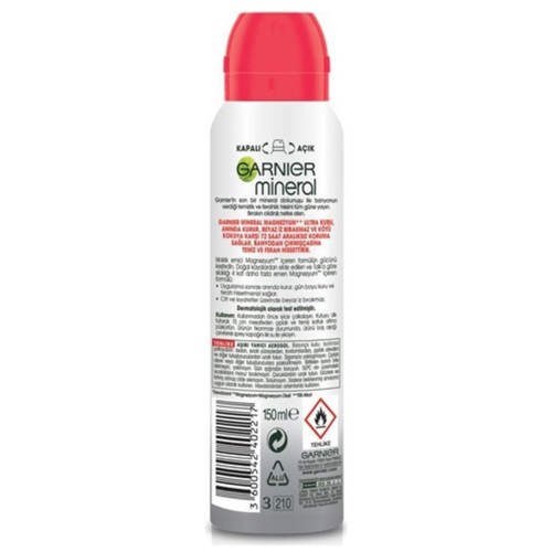 Garnier Mineral Deodorant Magnezyum 150ml