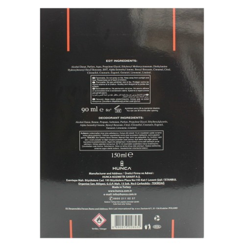 Jagler Set Edt 90ml+Deodorant Bay Black 150ml