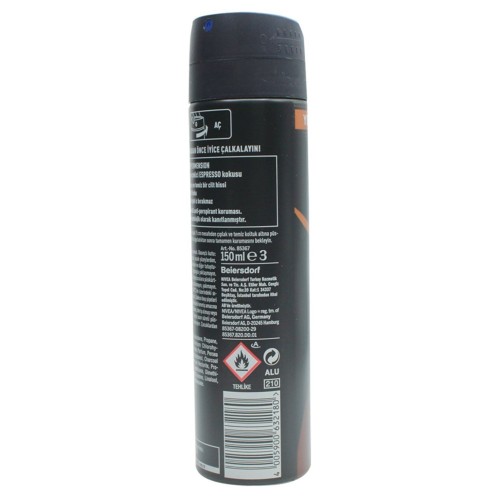 Nivea Deodorant Bay Deep Espresso 150ml