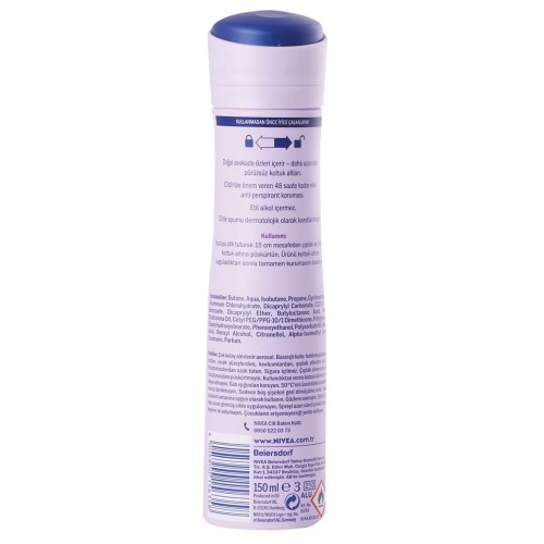 Nivea Deodorant Bayan Double Eff Mor 150ml