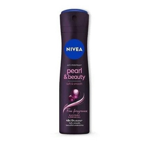 Nivea Deodorant Bayan Pearl Beauty Black 150Ml
