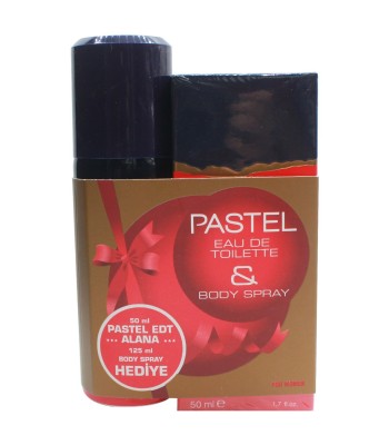 Pastel Edt 50ml+Deodorant Gift Set 125ml