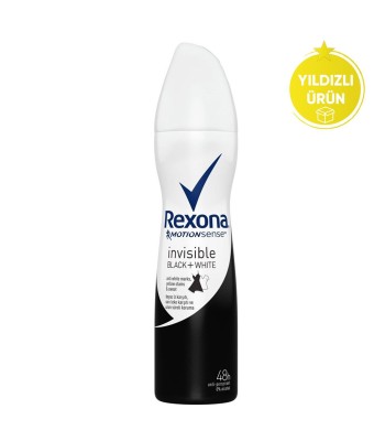 Rexona Deodorant Bayan Invisible Black White 150ml