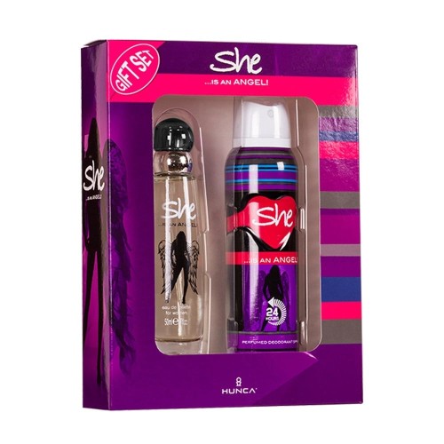 She Edt 50+Deodorant Bayan Angel 150ml