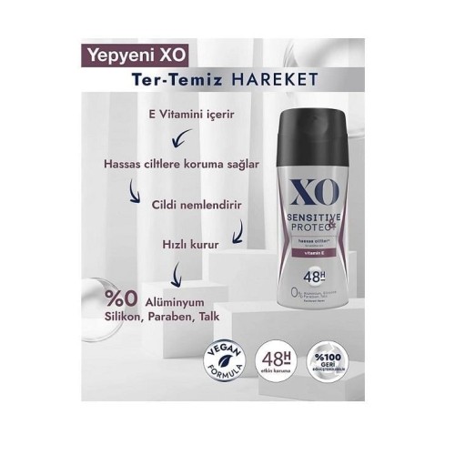 Xo Deodorant Bay Sensitive-Protect 150ml